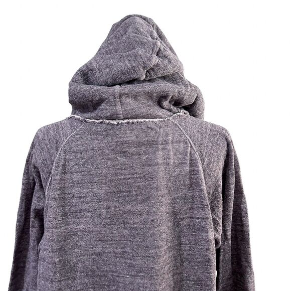 Wilfred Free Double Cloth Hoodie Large Women's Heathered Boyfriend Popover (6) - Picture 3 of 11